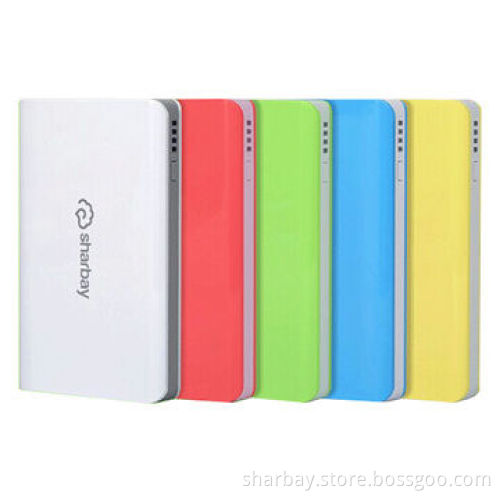 6,000mAh power banks for phones & tablet PC, with double USB ports & lithium polymer battery